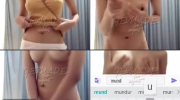 Miss EL Bugil Show Ebot Dedek Ngangkang Menggoda di Livu