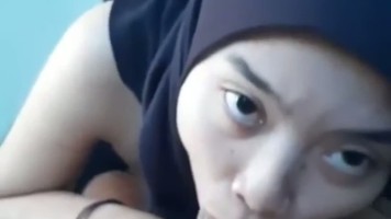 Hijab Cantik Enak Sekali Saat Dimasuki Pelan